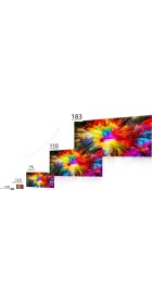 Resim Caqbfrnl Vr Akıllı Gözlükler Fov 50, 183 Inç Büyük Ekran 1920 x 1080 Akıllı Gözlükler, Vr Akıllı Gözlükler 1800 Nits Tam Renkli Rgb Taşınabilir Aı Gözlükler (04) 