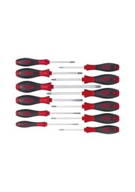 Resim Wiha 302 Hk12 Softfinish Yıldız Düz Torx Tornavida Seti 12p 41002 