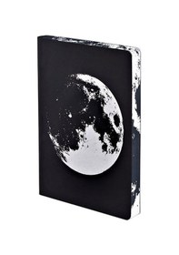 Resim Nuuna Gri Noktalı A5 Defter Moon 55003 Çok Renkli 