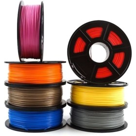 Resim Filament 4 Renk 3d Yazıcı Uyumlu Abs Pro -80 Metre 