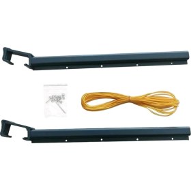 Resim Özbience Alüminyum Balkon Çamaşır Askısı, Kare Tasarım, 80X30 Cm, Dayanıklı ve Şık 