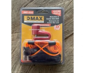 Resim Dmax Disk Fren Kilit Çelik Bisiklet Kilidi Scoter Kilidi Motosiklet Kilidi 