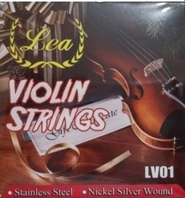 Resim Lea Tam Takım Set Olarak Keman Tel Seti-Tam Takım Set 4 Lü 