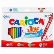 Resim Carioca Keçeli Boya Kalemi Joy Süper Yıkanabilir 24 Lü 40615 