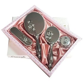 Resim Ceyyiz Saraylı Silver Melisa Ayna Fırça Gelin Çeyiz Takımı 101 