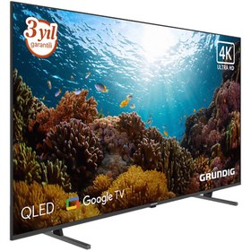 Resim Grundig 65gjq9200 65''164 Ekran 4K UHD Smart Google Qled TV 
