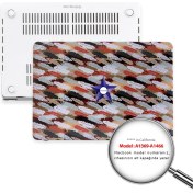 Resim McStorey Macbook Air Kılıf 13 inç Flower34 (Eski USB'li Model 2010-2017) A1369 A1466 ile Uyumlu 
