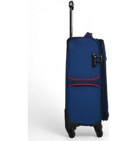 Resim U.s. Polo Assn. Lacivert Kumaş Unisex Kabin Boy Valiz Plvlz21259 Lacivert 