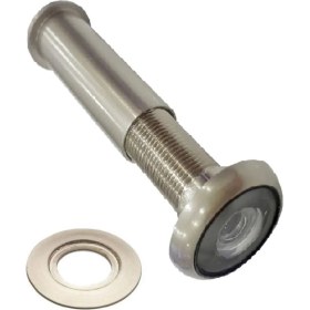 Resim Çelik Kapı Dürbünü 50* 75 Ölçülerinde Açılıyor Çap 1.4 mm Pul Dahil 