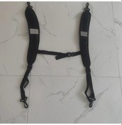 Resim Fochsia Siyah Renkli Ayarlanabilir Sırt Askısı - Dayanıklı Polyester, Çok Amaçlı Plastik Toka, Outdoor Macera Siyah 