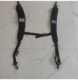 Resim Fochsia Siyah Renkli Ayarlanabilir Sırt Askısı - Dayanıklı Polyester, Çok Amaçlı Plastik Toka, Outdoor Macera Siyah 