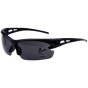 Resim Gözlük UV 400 Siyah Çerçeve Füme Cam Siyah 