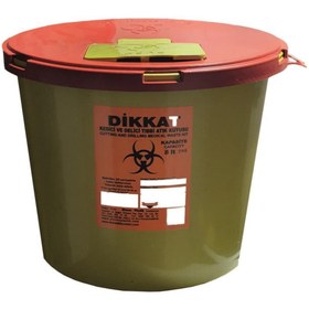 Resim ÇELİKPENÇE 5 Adet Tıbbi Atık Kutusu 8lt. 