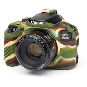 Resim EasyCover Canon 1300d/2000d Silikon Kılıf Ecc1300dc (Kamuflaj) 