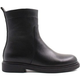 Resim Hakiki Deri Kürklü Kadın Klasik Bot 866kza321 001 