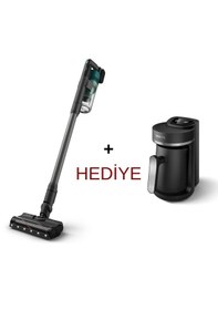 Resim Philips XC6456/10 Dikey Şarjlı Süpürge + Philips HDA150/61 Kahve Makinesi 