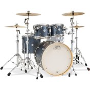 Resim Dw Drums 22" Design Series 4-parça Akustik Davul (Blue Slate) 