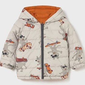 Resim Mayoral Turuncu Erkek Bebek Çift Taraflı Mont 2420 Turuncu 