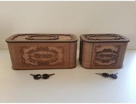 Resim Tip Box Bahşiş Tip Kutusu Ahşap Kumbara Anahtarlı Kilitli Bahşiş Için Kumbara Bahşiş Kutusu 