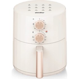 Resim Simfer SK-6706 Air Fry Silent Pro Beyaz 5,5l Mekanik 