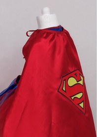 Resim Supergirl Kız Çocuk Doğumgünü Elbisesi & Parti Kostümü 