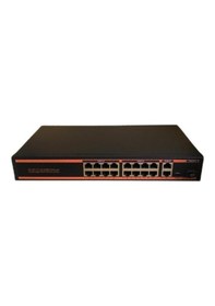 Resim BESTA BST-1621G 16 Port 10/100 POE + 2 Port 1000 UPLink Switch 