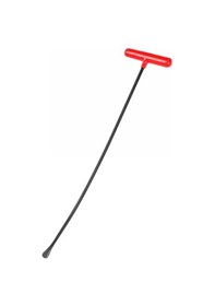 Resim 60 Cm 8 Mm Çap Levye Uçlu Kobra Boyasız Göçük Düzeltme Çubuğu, Pdr Çubuk - S13-01 