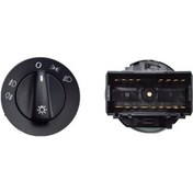 Resim Far Anahtarı Sissiz 1c0941531 Wisco Volkswagen Sharan Passat Golf4 96 Ve Sonrası Uyumlu 