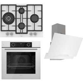 Resim Ferre Fryart Serisi XE63CB + ED076 + D064 Ankastre Set 