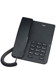 Resim Genel Markalar Tm140 Siyah Analog Masa Üstü Kablolu Telefon 