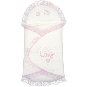 Resim Tomuycuk Bebe Çift Efectli Love Çift Efectli Ultra Klasik Kundak MGCCF1076F 