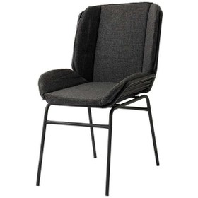 Resim Mobilgen 4 Adet Yonca Sandalye Siyah 