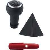 Resim Citroen C3 Vites Körügü + Vites Topuzu Gri Agir Tip 502970609 