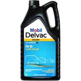 Resim Mobil Delvac Modern Light Commercial T 5W-30 7 L ÜT:2024 