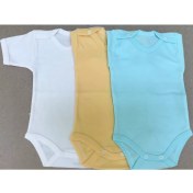 Resim Özdemirli Bebe Çıtçıtlı Badi Kısa Kol (3 Lü Paket) 