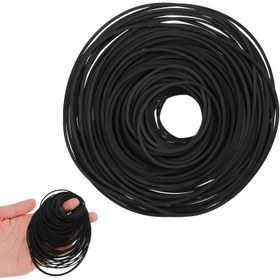 Resim 120 adet Gudyir Kaydedici Kauçuk Kayışları, 40-135mm Kaset Makinesi Kayışları DVD, LD, VCR, CD Çalarlar için - Ev Eğlencesi ve Profesyonel Kullanım için Dayanıklı Siyah Yedek Kayışlar, Yedek Kayışlar, Vcr Aksesuarı, Şık Tasarım, Pürüzsüz Dokunuş 