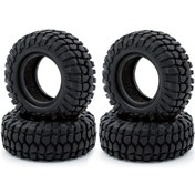 Resim Fosenze 1/24 Axial Scx24 90081 Axı00005 C10 Axı00006 Axı00002 Rc Araçları İçin 4 Adet Kauçuk Lastik, 54mm Çap X 18mm Genişlik Bjm048 C Tipi 