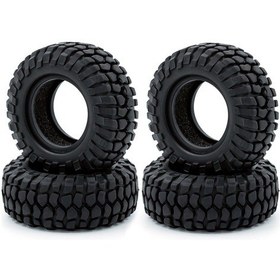 Resim Fosenze 1/24 Axial Scx24 90081 Axı00005 C10 Axı00006 Axı00002 Rc Araçları İçin 4 Adet Kauçuk Lastik, 54mm Çap X 18mm Genişlik Bjm048 C Tipi 