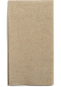 Resim Çift Kat Kraft Garson Katlama Peçete 1/8 24x24 Cm Açık Hali 2400 Adet 