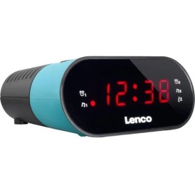 Resim Lenco - Fm (Pll) Alarm Saatli Radyo Cr-07 Mavi Çift Alarm Fonksiyonuna Sahip 