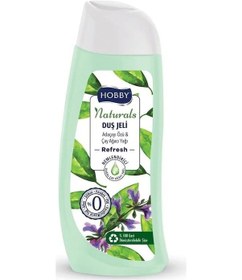 Resim Hobby Duş Jeli Naturals Refresh Adaçayı Özü Çay Ağacı Yağı 500 Ml 