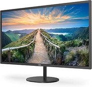 Resim AOC Q32V4-32 inç QHD monitör, AdaptiveSync (2560 x 1440, 75 Hz, HDMI, DisplayPort) siyah 