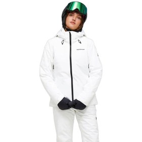 Resim Peak Performance Anima Insulated Jacket Kadın Beyaz Kayak Ceketi 