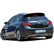 Resim Opel Astra J Hb (2010-2012) Makyajsız Arka Tampon Eki - Difüzör ( 