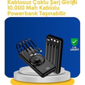 Resim Tek Akıllı Koruma Sistemli Powerbank Hızlı, Güvenli Ve Modern Najmaddin 