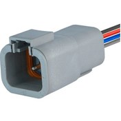 Resim Dtp04-4p Dişi Konnektör 4 Pin Kablolu 