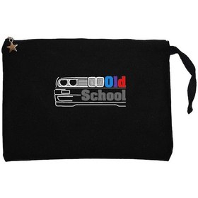 Resim BMW Old School E30 Color Siyah Clutch Cüzdan / El Çantası Siyah 
