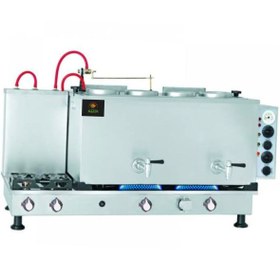 Resim Safir 4 Demlikli Krom İnoks Tam Otomatik Tüplü Çay Kazanı Çay Ocağı Çay Semaveri LPG A++ ENERJİ A++GARANTİ 