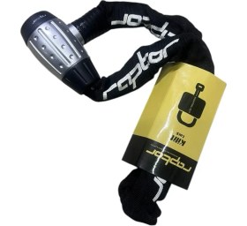 Resim Raptor Bisiklet Anahtarlı Zincir Kilit 90CM - 6mm Kalınlık 