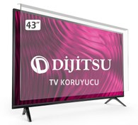 Resim DIJITSU DJTV431 TV EKRAN KORUYUCU - Dijitsu 43\ inç Tv Ekran Koruyucu Şeffaf Paneli 